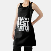 De beste vader cadeau voor papa schort (Insitu)