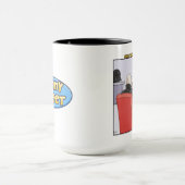 De beste vader in de Galaxy Mok (Midden)