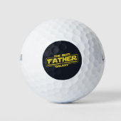 De beste vader in de melkweg Vaderdag cadeau Golfballen (Voorkant)