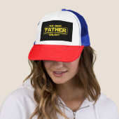 De beste vader in de melkweg Vaderdag cadeau Trucker Pet (In situ)