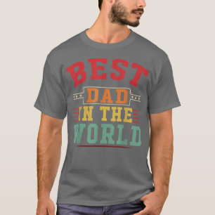 De beste vader in de wereld geeft vader cadeau t-shirt