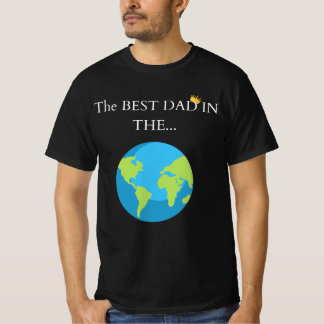 🌍 De beste vader in de... Wereld! 👑 | premiumvet T-shirt