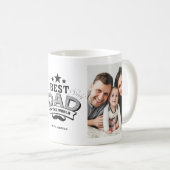 De beste vader in de wereld twee Mok voor fotocoll (Voorkant rechts)