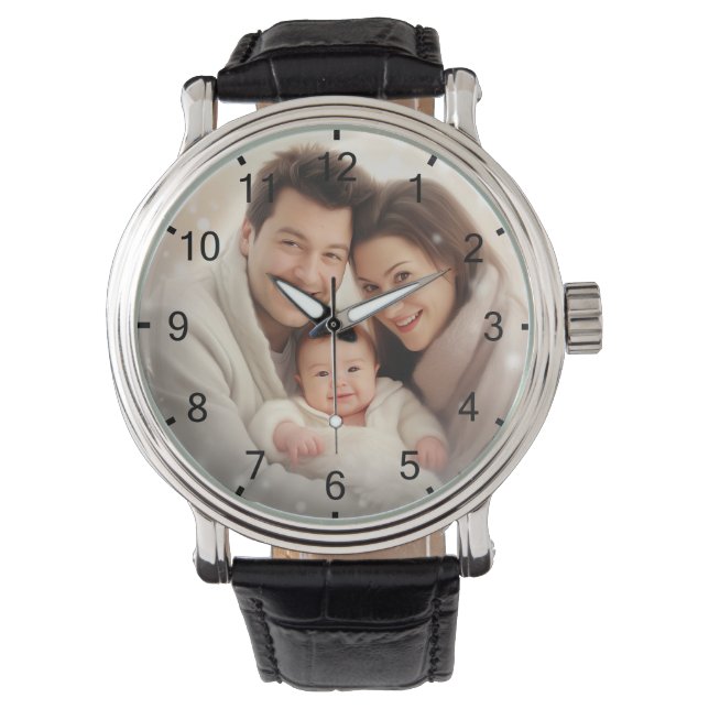 De beste vader ooit moderne klassieke aangepaste f horloge (Voorkant)