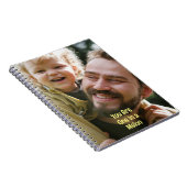 De beste vader ooit notitieboek (Rechterzijde)
