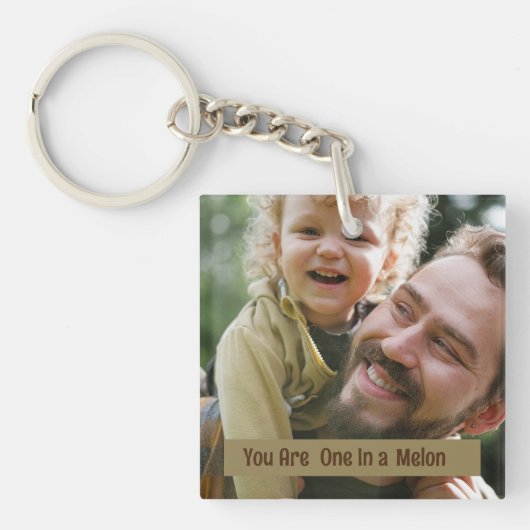De beste vader ooit sleutelhanger (voorkant)