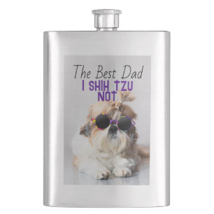 De Beste vader Shih Tzu Niet schattige grappige ho Flacon