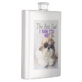 De Beste vader Shih Tzu Niet schattige grappige ho Flacon (Rechts)