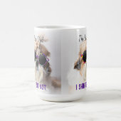 De Beste vader Shih Tzu Niet schattige grappige ho Koffiemok (Center)