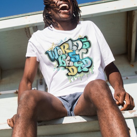 De beste vader T-Shirt ter wereld op maat