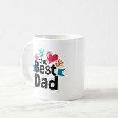 De Beste Vader tekst ontwerp Koffiemok (Voorkant links)