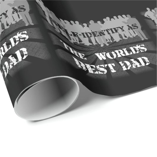 De beste vader ter wereld cadeaupapier (Rol Hoek)