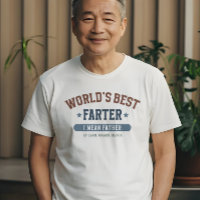 De beste vader ter wereld grappig gepersonaliseerd