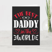 De beste vader ter wereld kaart (Voorkant)