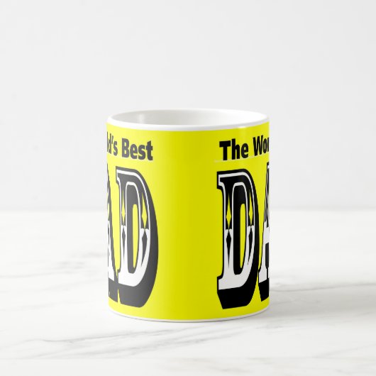 De beste vader ter wereld koffiemok (Center)