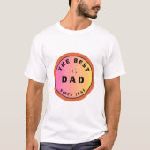 De beste vader ter wereld sinds 1941 t-shirt (Voorkant)