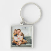 De beste vader ter wereld sinds 20XX moderne foto Sleutelhanger (Voorkant)