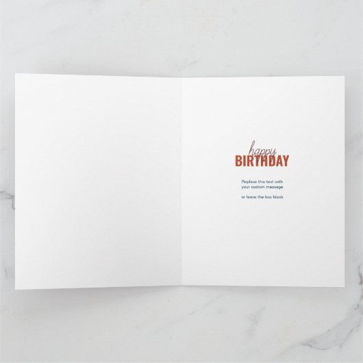 De beste vader van de Moderne Foto Collage Happy B Kaart (Binnen)