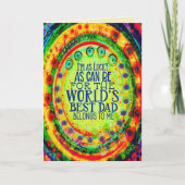 "De beste vader van de wereld behoort tot mij!" in Kaart (Voorkant)