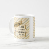 De beste vader van de wereld, eerste hero-liefdesk koffiemok (Voorkant links)