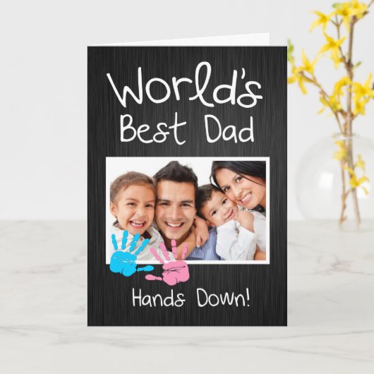 De beste vader van de wereld, Handen neer! Kaart (Gele Bloem)