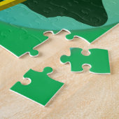 'De beste vader van de wereld' Legpuzzel (Zijkant)
