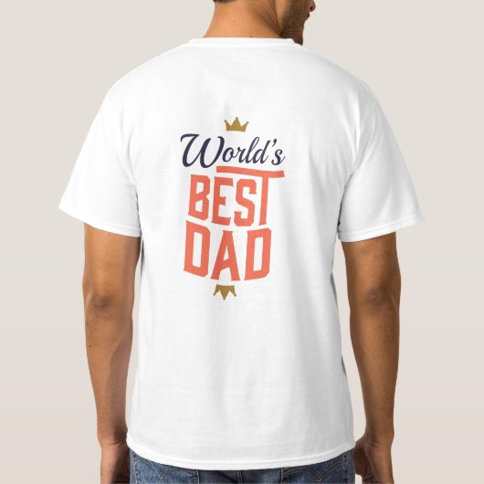 De beste vader van de wereld, T-Shirt (Achterkant)