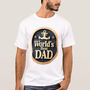 'De beste vader van de wereld' T-shirt