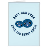 De beste vader van je Vaderdag houdt van je Berry  (Voorkant)
