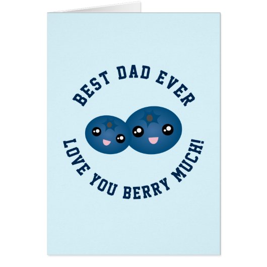 De beste vader van je Vaderdag houdt van je Berry  (Voorkant)