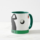 De beste vader van Par ter wereld Mok (Voorkant rechts)