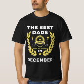 de beste vaders zijn geboren in t-shirt (Voorkant)