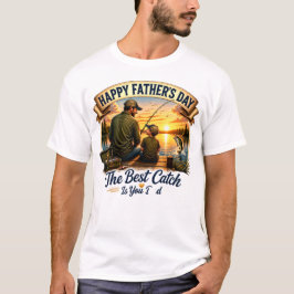 De Beste Vangst Is Jij Papa Gelukkige Vaderdag T-shirt