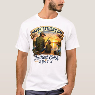 De Beste Vangst Is Jij Papa Gelukkige Vaderdag T-shirt
