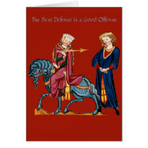 De beste verdediging is een goed strafbaar feit