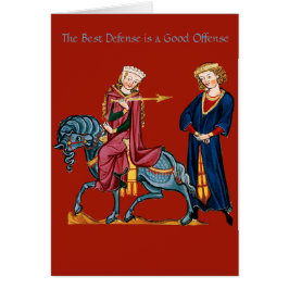 De beste verdediging is een goed strafbaar feit