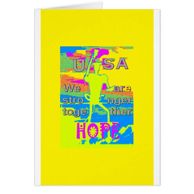 De beste Verenigde Staten hopen samen op een sterk (Voorkant)