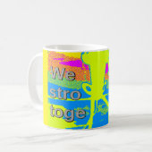 De beste Verenigde Staten hopen samen op een sterk Koffiemok (Voorkant links)