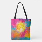 De beste versie van de zon tote bag (Achterkant)