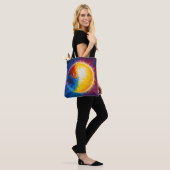 De beste versie van de zon tote bag (Op model)