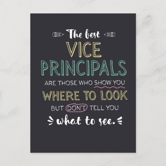 De beste Vice Principals show je waar te kijken Briefkaart (Voorkant)