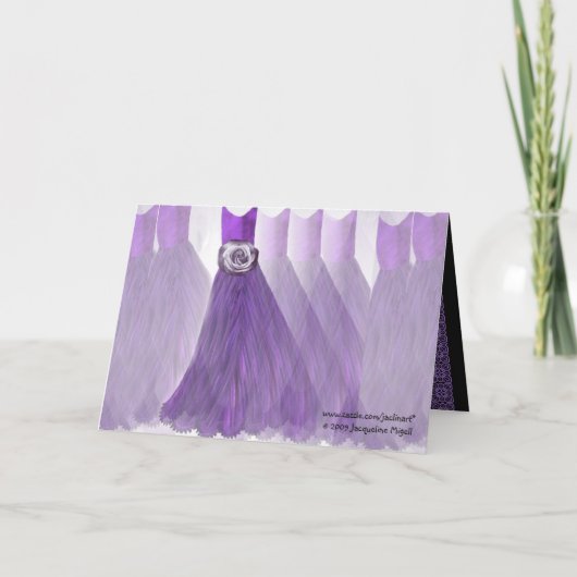 De BESTE VIOLETTE PAARS van de Uitnodiging van het (Achterkant)