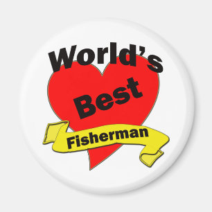 De beste visser ter wereld magneet