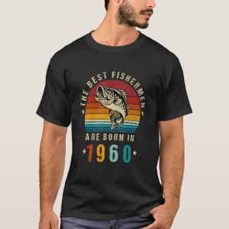 De beste vissers zijn geboren in 1960,  Gevist 62 T-shirt