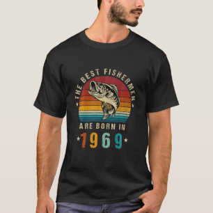 De beste vissers zijn geboren in 1969, Vintage Vis T-shirt