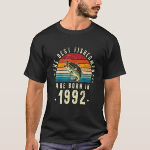 De beste vissers zijn geboren in 1992 in Vintage 3 T-shirt