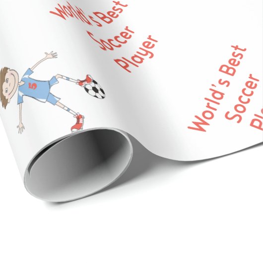 De Beste Voetballer van de wereld Cadeaupapier (Rol Hoek)