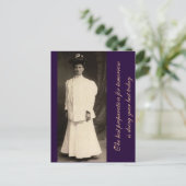 De beste voorbereiding voor morgen... briefkaart (Staand voorkant)