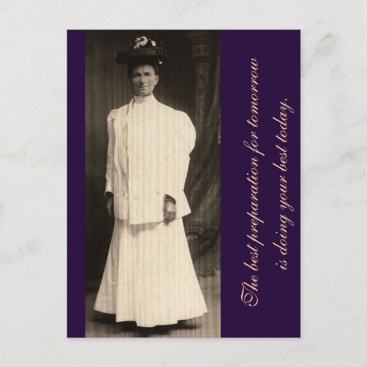 De beste voorbereiding voor morgen... briefkaart (Voorkant)