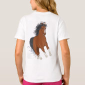 De beste vormgeving als de kinderen t-shirt (Achterkant)